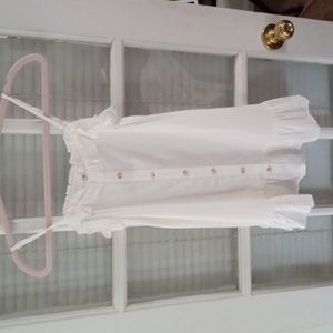 ❤️NIP Girls Sz 6-7 Apbondy Cream Spaghetti Adjustable Strap Dress